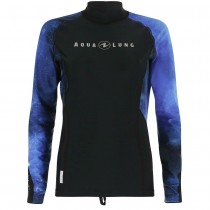 Aqua Lung Galaxy Long Sleeve rash guard for Ladies - Galaxy Blue