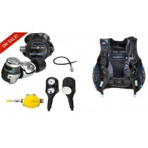 Aqualung Regulator Titan LX and BCD Pro HD packages combo gear